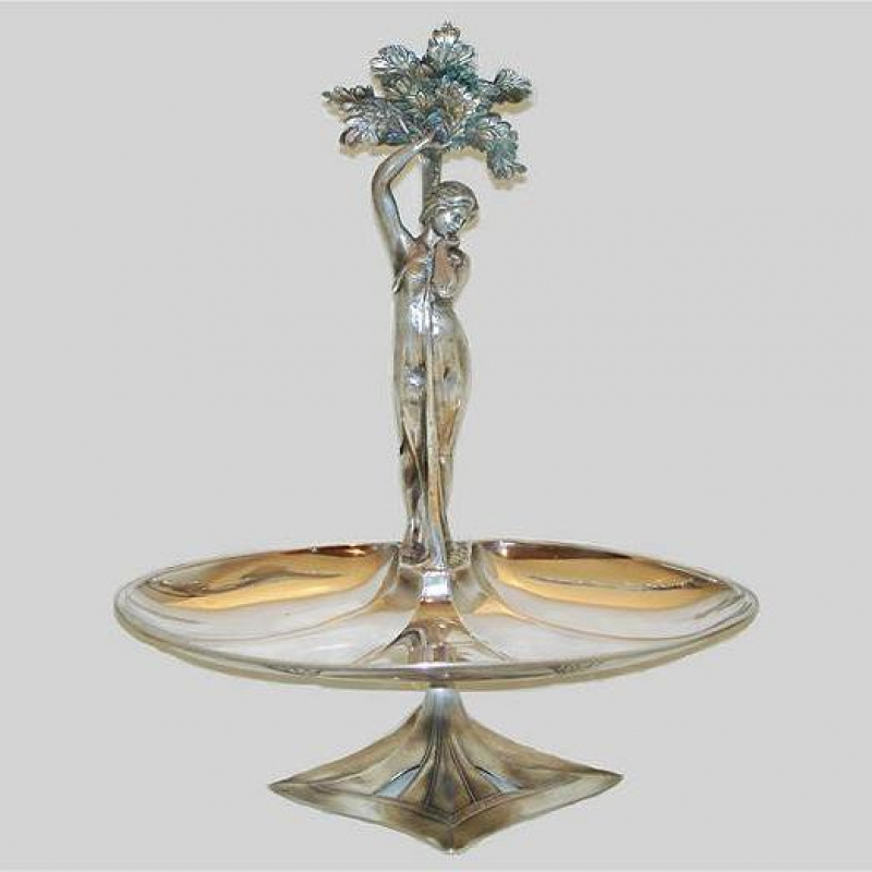 Silver Plated WMF Fruit Stand. Circa 1906