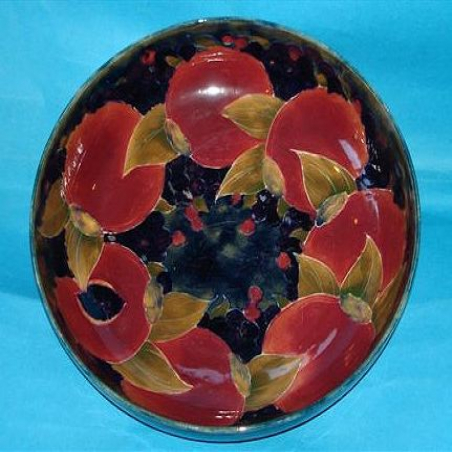 William Moorcroft Pomegranate Bowl. Circa 1915