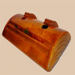 Cavacraft Honey Coloured Inkwell with Original Red &...