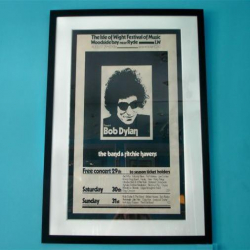 Bob Dylan. Original Isle of Wight Festival Poster.  Circa...