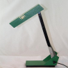 Mid Century Modernist Wrought Iron & Chrome Anglepoise Desk Lamp.