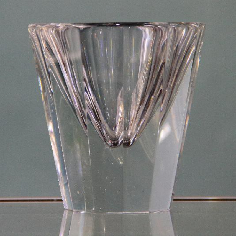 Tapio Wirkkala Iitalia Scandinavian Glass Vase. Circa 1960