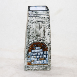 Troika Newlyn Coffin Shape Vase by Simone Kilburn