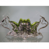 WMF Art Nouveau Silver Plated Flower Dish with Butterfly Design