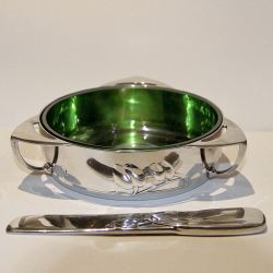 Archibald Knox for Liberty & Co Tudric Pewter Butter Dish...