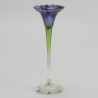 Theresienthal Blue Art Nouveau Glass