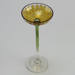 Theresienthal Gold Coloured Art Nouveau Glass