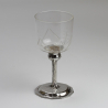 Orivit Art Nouveau Pewter Claret Jug and Six Glasses