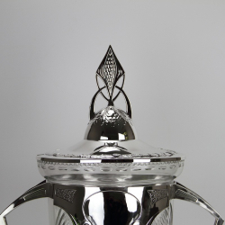 WMF Art Nouveau Large Silver Plated Punch Bowl