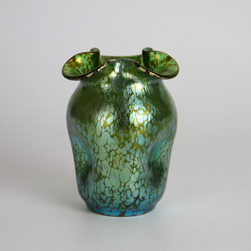 Loetz Art Nouveau Papillon Glass Vase