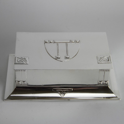 WMF Art Nouveau Silver Plated Box with Cedar Wood Lining