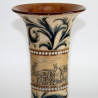 Doulton Lambeth Pair of Stoneware Vases decorated by Hannah Barlow