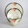 Art Deco Royal Doulton Tango Pattern Porcelain Tea Set