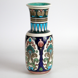Burmantofts Fine Faience Persian Vase Designed by Leonard King