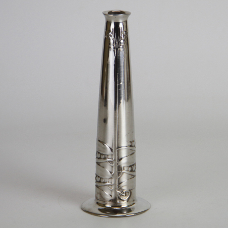 Archibald Knox for Liberty & Co Pewter Spill Vase