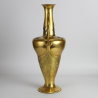 Orivit Art Nouveau Gilded Pewter Vase with Twin Handles