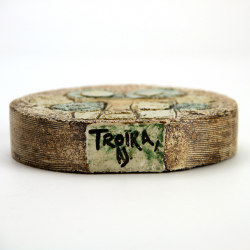 Troika Wheel Vase by Ann Jones