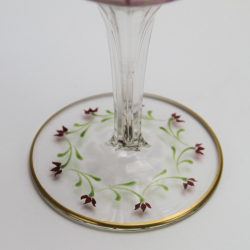 Meyers Neff Art Nouveau Enamelled and Gilded Champagne Coupe