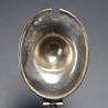 Silver Art Nouveau Mustard Pot and Spoon by William Devenport
