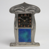 Liberty & Co Tudric Pewter and Enamel Clock