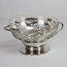Orivit Art Nouveau Pewter Bowl with Looped Handles