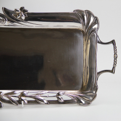 Austro Hungarian Art Nouveau Silver Tray