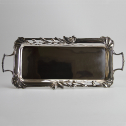 Austro Hungarian Art Nouveau Silver Tray