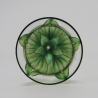 Fritz Heckert Flower Form Enameled Art Nouveau Liqueur Glass
