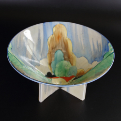 Clarice Cliff Newlyn Large Conical Bowl