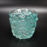 Rene Lalique Avallon Vase in Rare Turquoise Colour