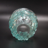 Rene Lalique Avallon Vase in Rare Turquoise Colour