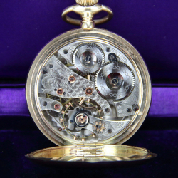 USA 14 Carat Gold Pocket Watch Presented by Woodrow Wilson