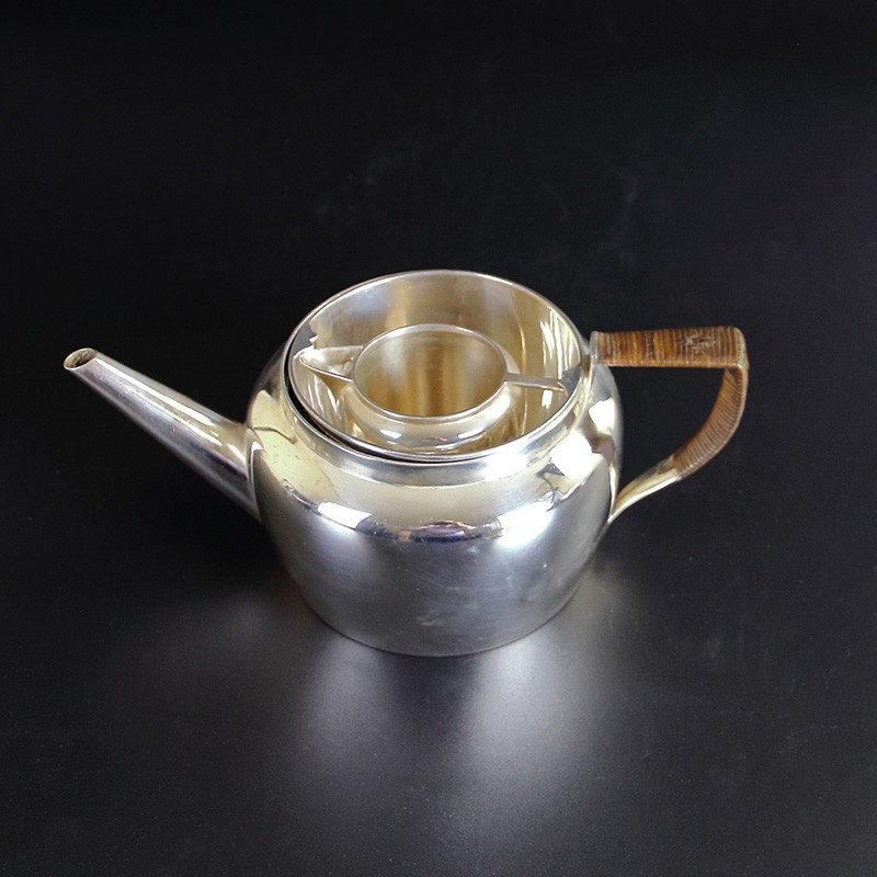 Christpoher Dresser by Hukin & Heath Silver Plated Picnic Teapot ...
