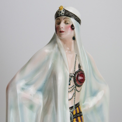 Goldscheider Art Deco figurine 'Aida' by Josef Lorenzl