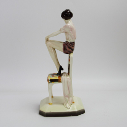 Goldscheider (Austrian) Art Deco Figurine by Josef Lorenzl
