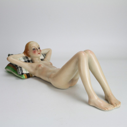 Lenci (Italian) Nude Figure by Elena König Scavini (c.1930)