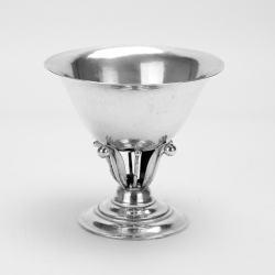 Georg Jensen Silver Footed Bowl by Johan Rohde (c.1930)