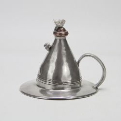 Tudric Pewter Oil Table Lighter Designed by Archibald Knox (c.1905)