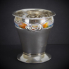 Archibald Knox for Connell & Co Silver and Enamel Beaker (1906)