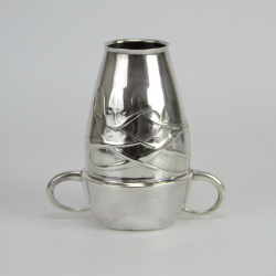 Archibald Knox for Liberty & Co Pewter Vase (c.1903)