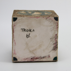Troika (Cornwall) Square Box Vase by Holly Jackson