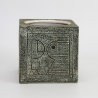 Troika (Cornwall England) Square Box Vase by Sue Lowe