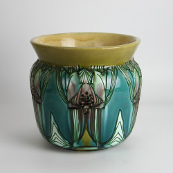 Minton Secessionist Tube-Lined Pottery Planter (c.1910)