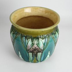 Minton Secessionist Tube-Lined Pottery Planter