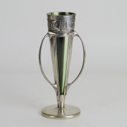Archibald Knox for Liberty & Co Art Nouveau Pewter Vase (c.1903)