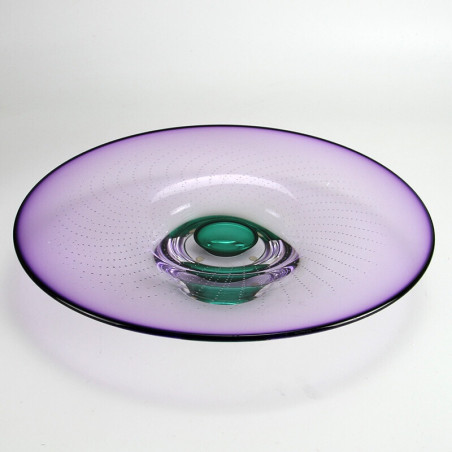 Kosta Boda (Sweden) Glass Dish Designed by Göran Wärff (c.1999)