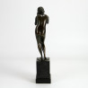Trinkender Frauenakt - Victor Heinrich Seifert (German 1870-1953) Bronze Figure