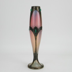 Austrian Secessionist Glass Vase (c.1905)
