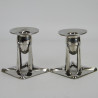 Archibald Knok For Liberty & Co Pewter Candlesticks