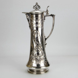 WMF Art Nouveau Silver Plated Claret Jug (c.1900)